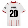 Muški Nogometni Dres Girona Axel Witsel #20 Domaci 2025-26 Kratak Rukav Muški Nogometni Dres Girona Axel Witsel #20 Domaci 2025-26 Kratak Rukav